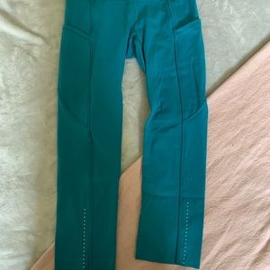 Lululemon fast and free cropped leggings